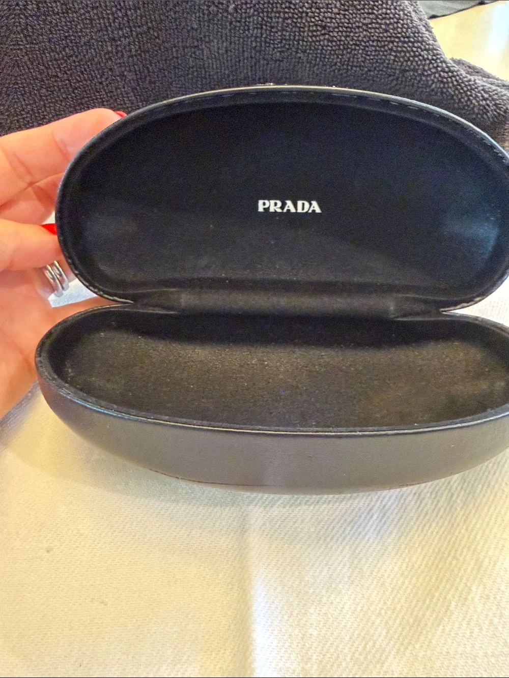Prada women’s Silver Frame Gray Lens Aviator Sunglasses - Gradient Gray